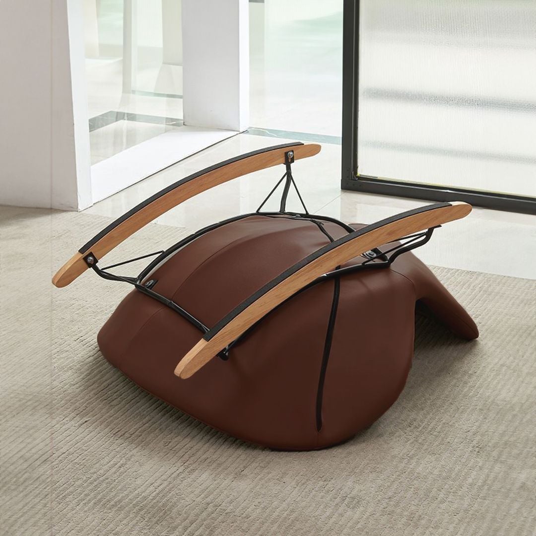 كرسي هزاز للاسترخاء مع مسند للقدمين - 10