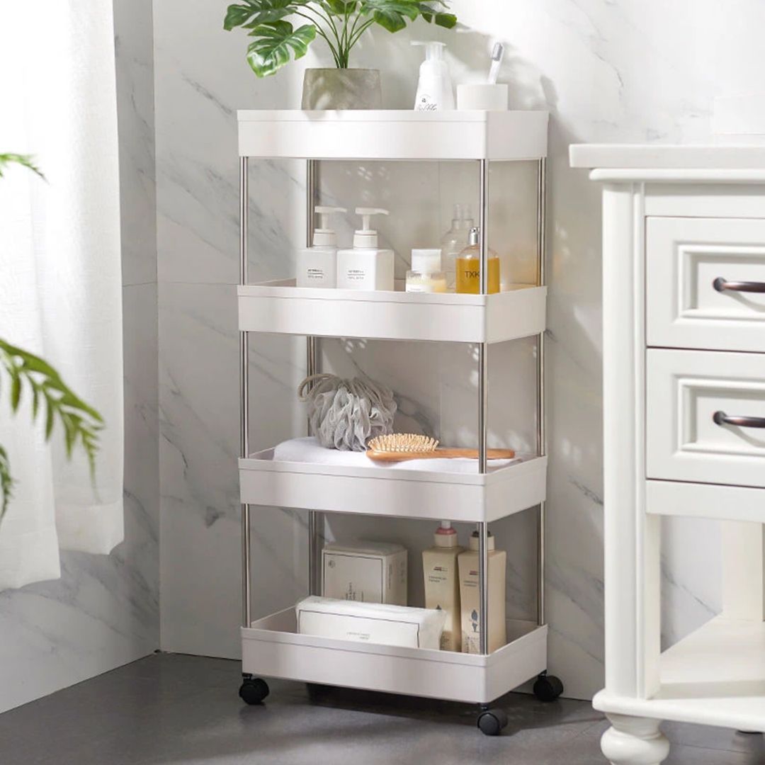 Storage Cart for Narrow Spaces