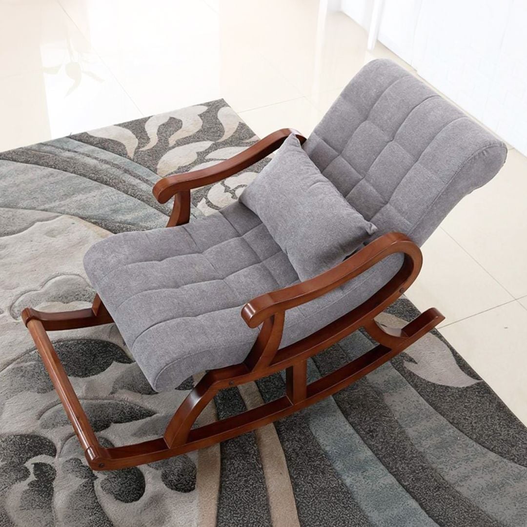 كرسي هزاز خشبي - 11