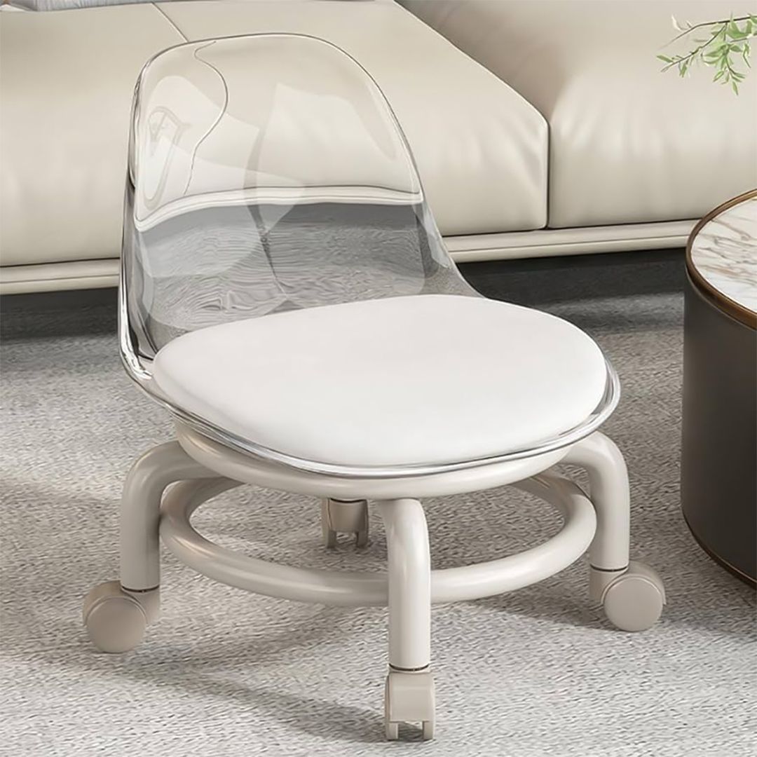 كرسي آكريليك شفاف قابل للدوران - 7