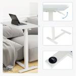 طاولة كمبيوتر جانبية متحركة - 10