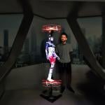 جهاز عرض هولوجرام 80 سم مع ستاند - 2