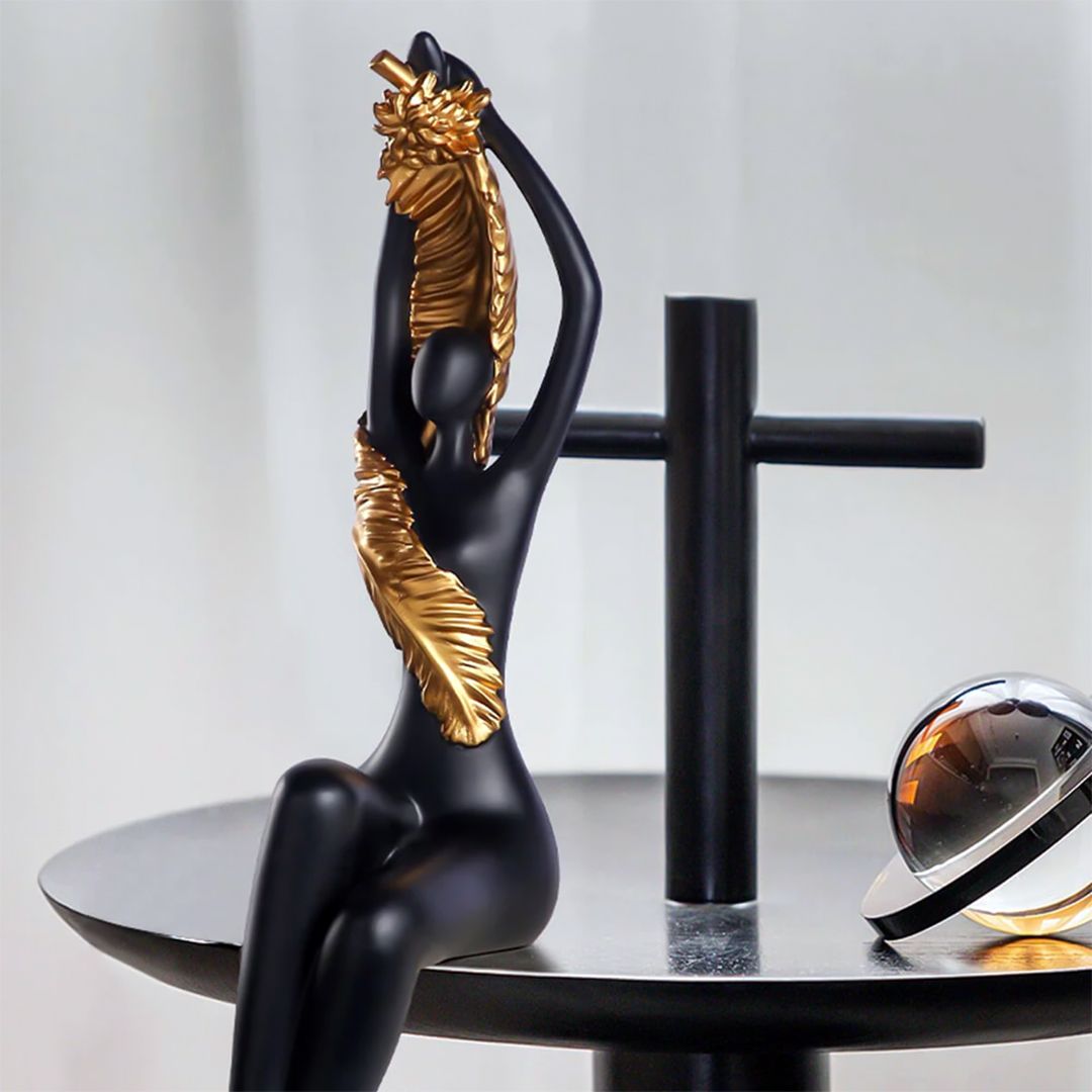 Abstract Dancing Figurines With Feather product thumbnail 10