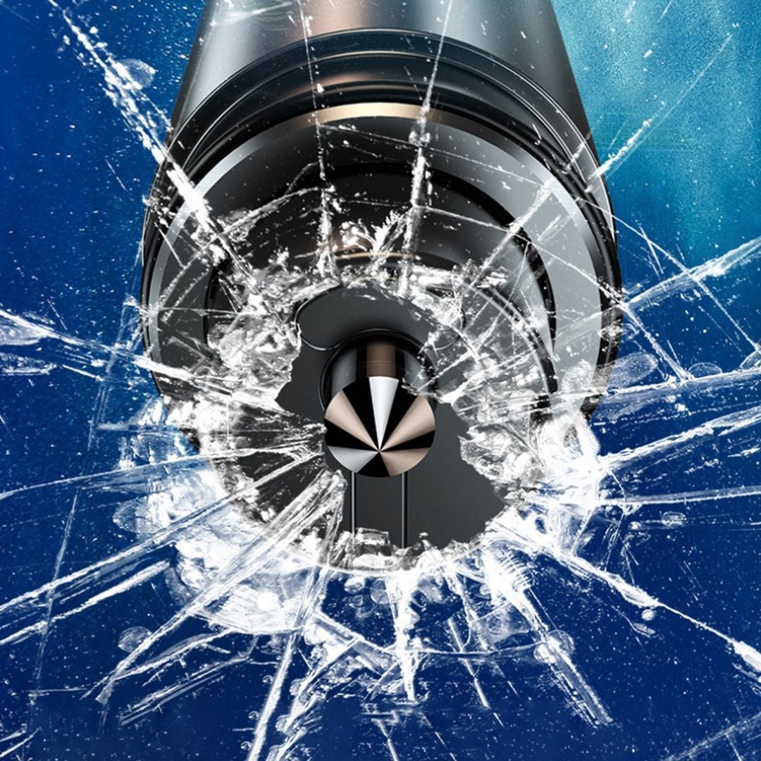  أداة السلامة لكسر زجاج السيارة  - 3