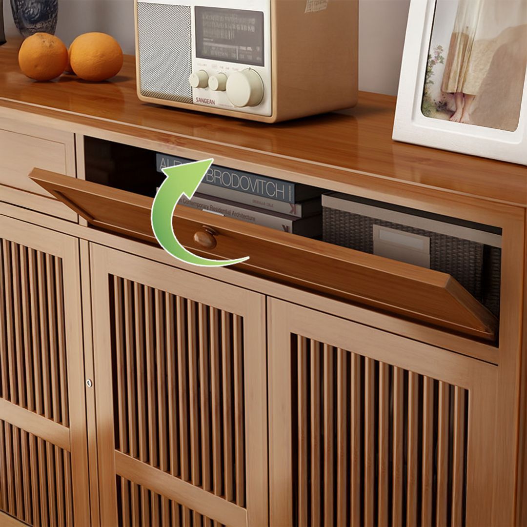 Classic Design Wooden Shoe Cabinet product thumbnail 9