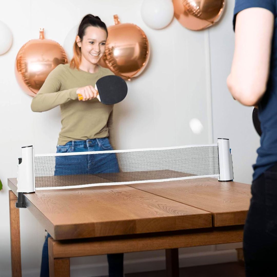 طقم تنس طاولة متنقل - 1