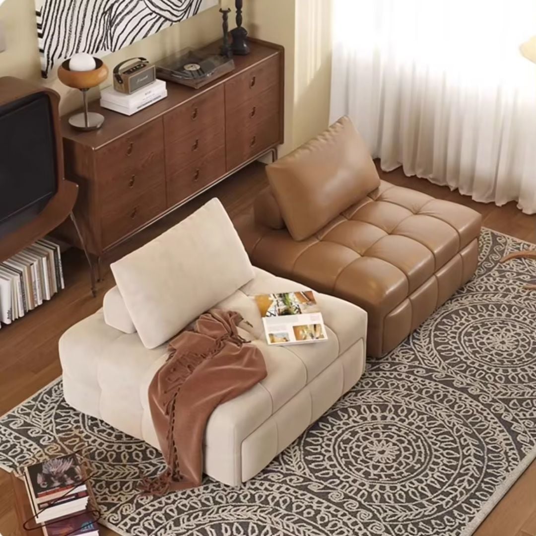 Floor Sofa With Pull-Out Footrest product thumbnail 9
