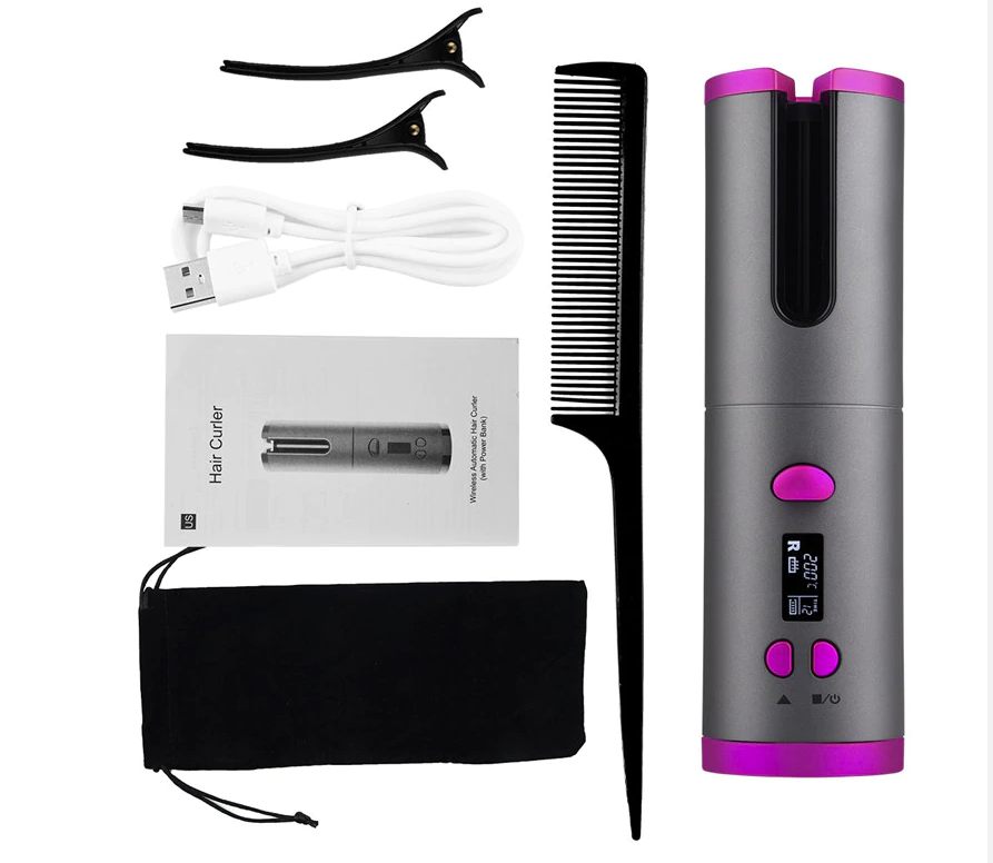 wireless auto hair curler product thumbnail 9