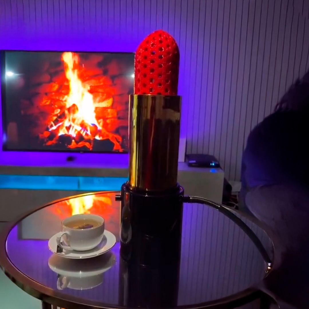 أرجيلة على شكل أحمر شفاه - 3