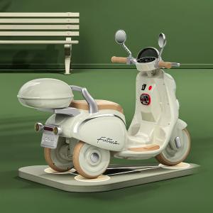 دراجة فيسبا للأطفال بمقعدين - 5