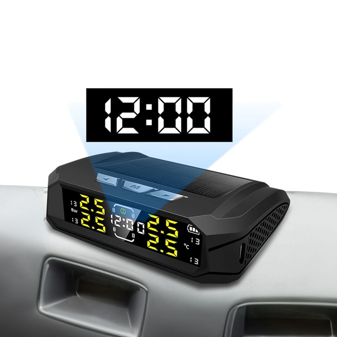 جهاز مراقبة ضغط الإطارات بالطاقة الشمسية - 5