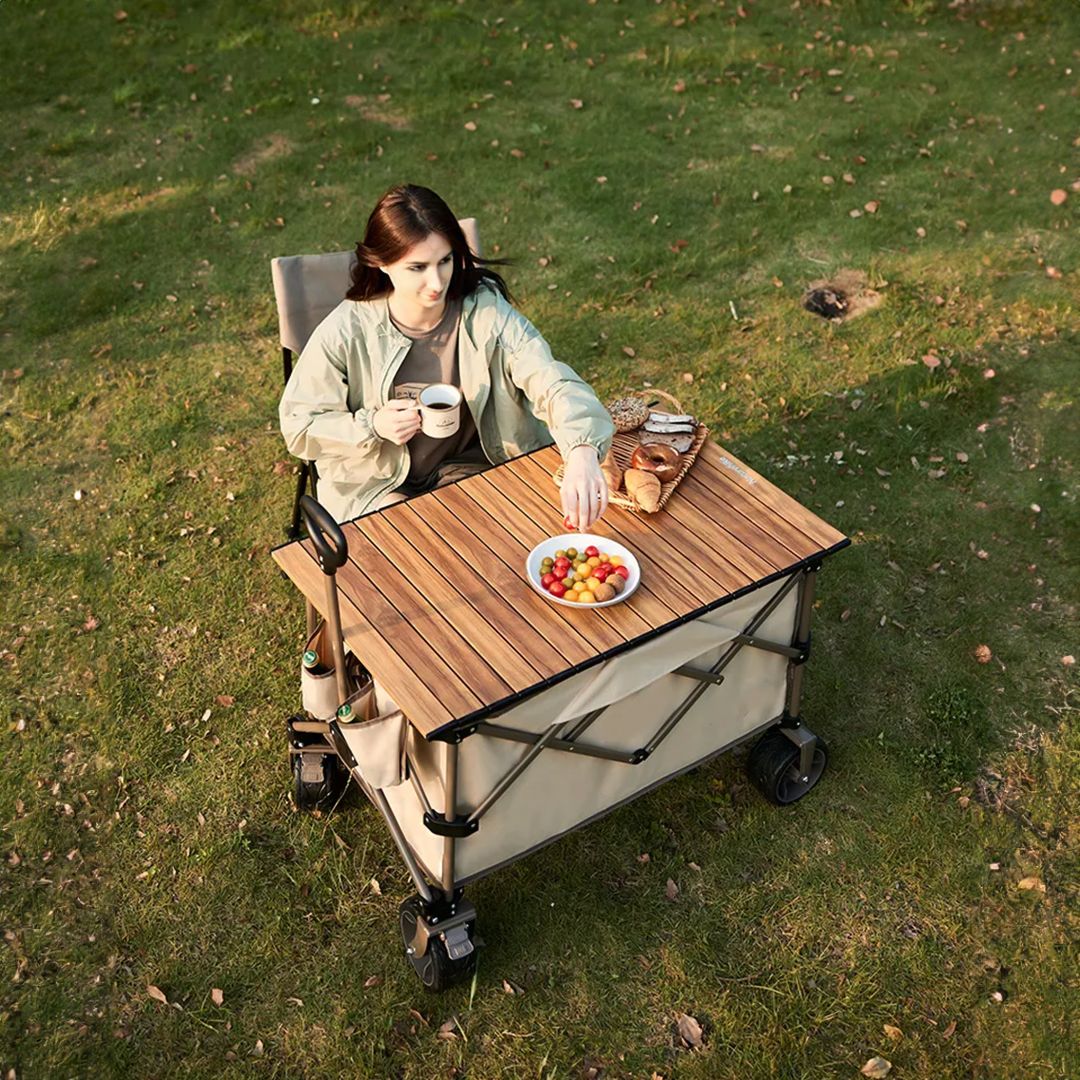 مقطورة تخييم رباعية قابلة للطي	 - 5