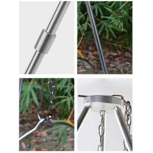 ستاند ثلاثي الأرجل للطهي والشواء - 5