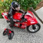 لعبة دراجة نارية مع جهاز تحكم عن بعد - 4