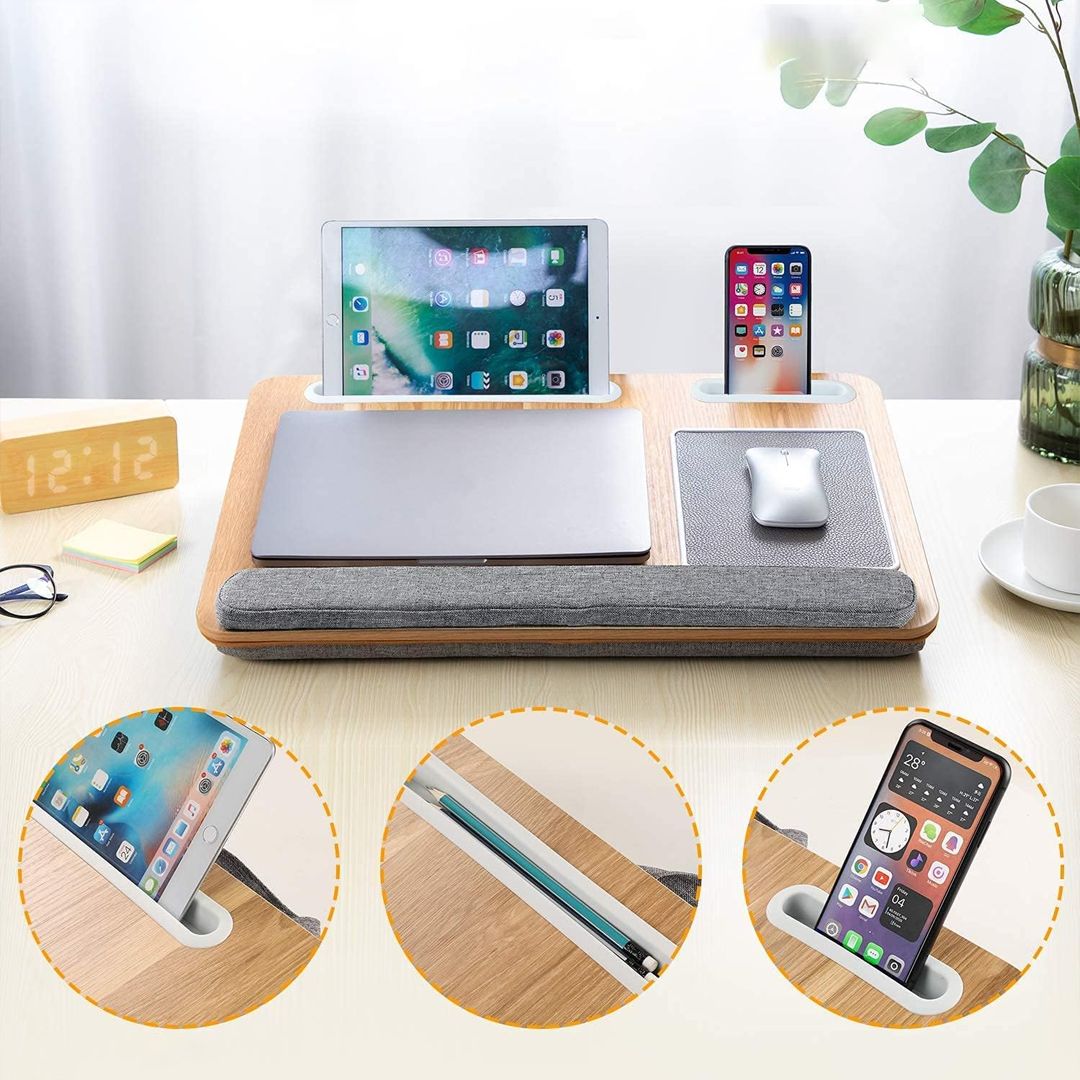Wooden Laptop Base with wrist Rest product thumbnail 11