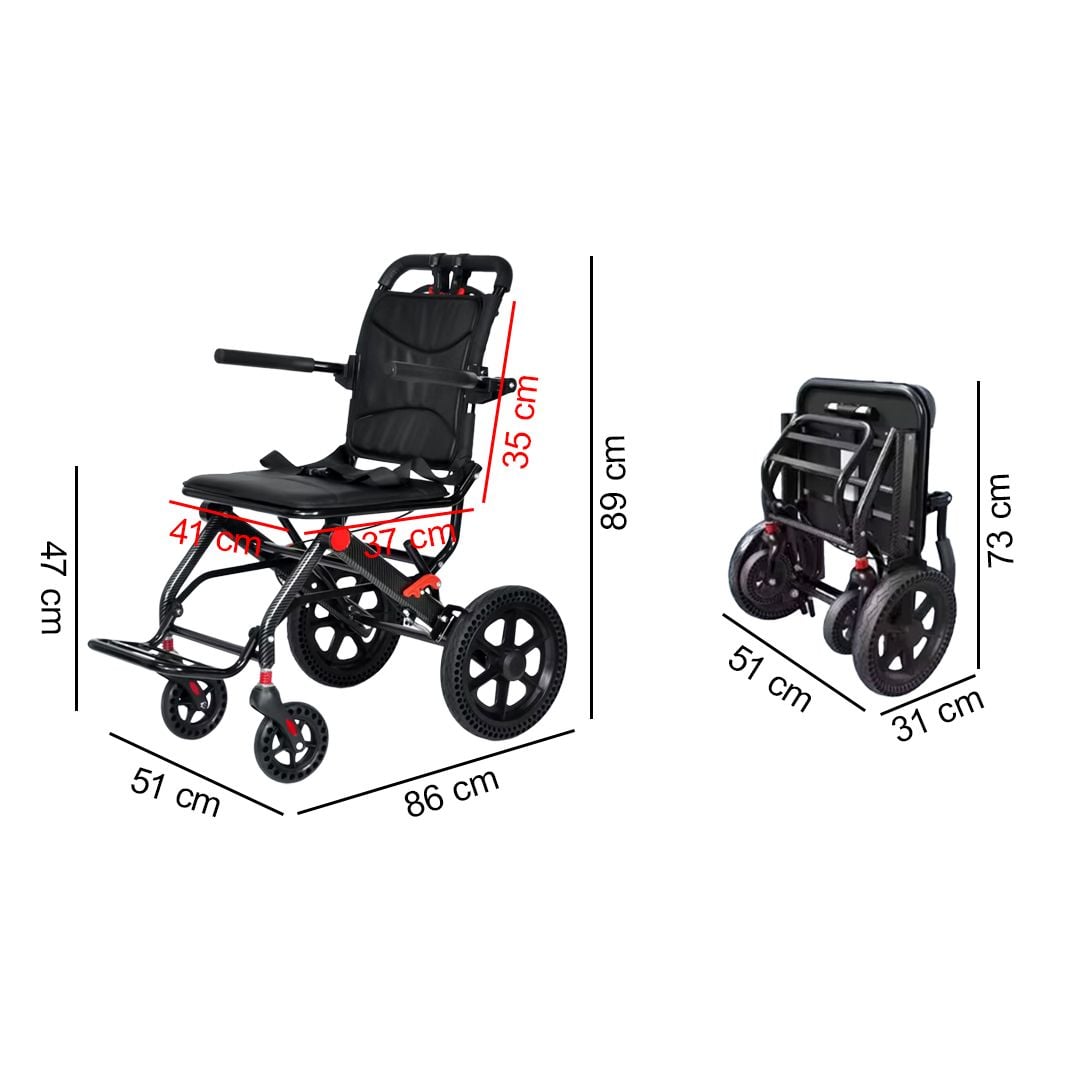 Foldable Medical Travel Chair product thumbnail 16