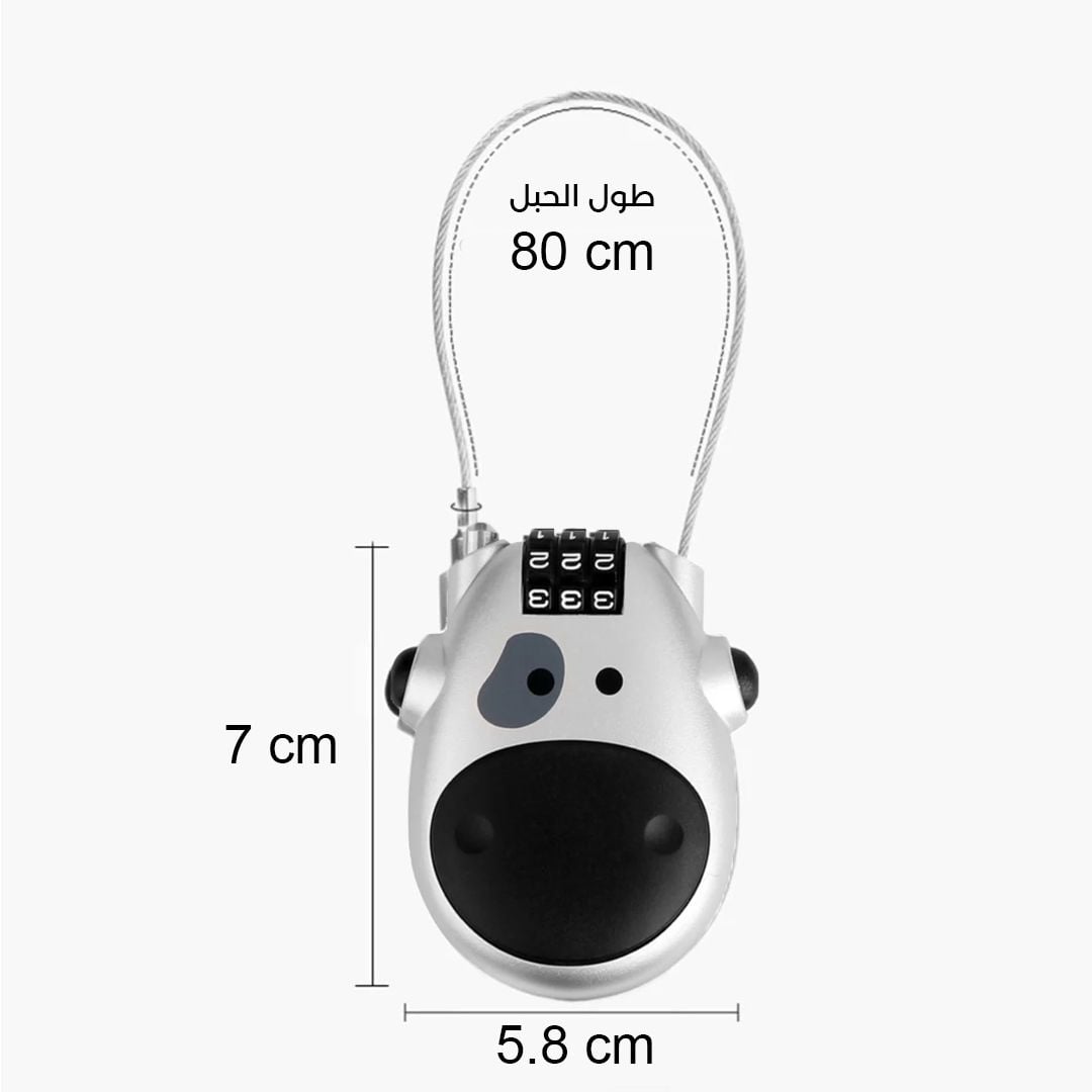 Lock With Password And Cable To Prevent Theft product thumbnail 18