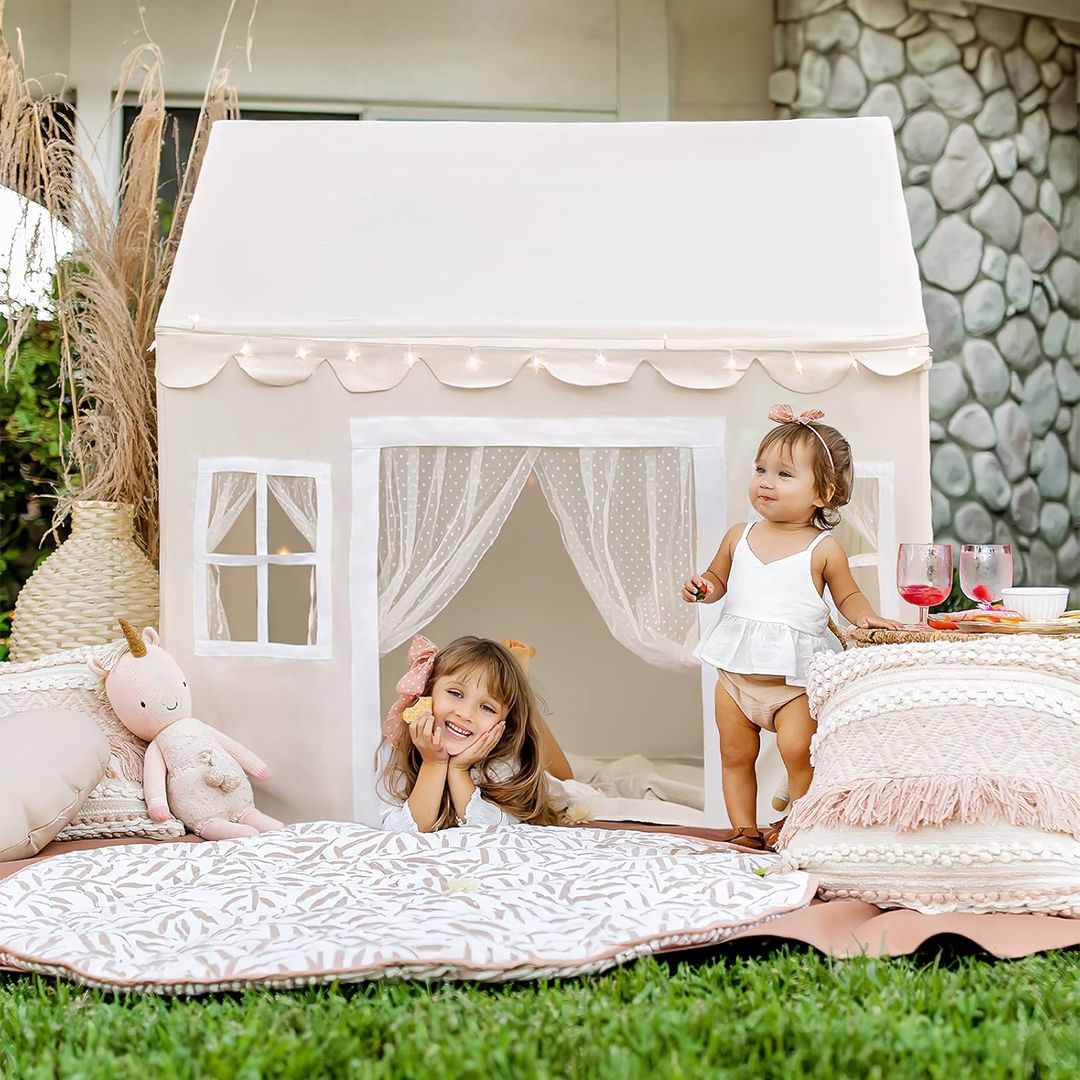 خيمة لعب للأطفال على شكل منزل - 7