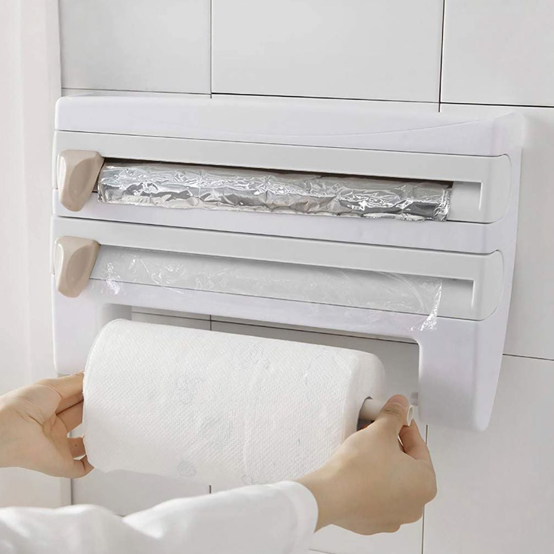 رول الفاين والنايلون مع رف تنظيم	 - 1