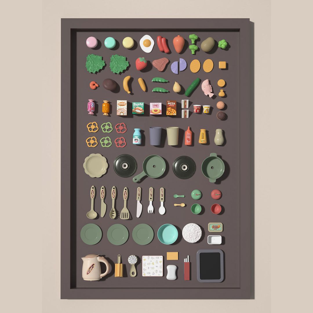 لعبة مطبخ للأطفال   - 11