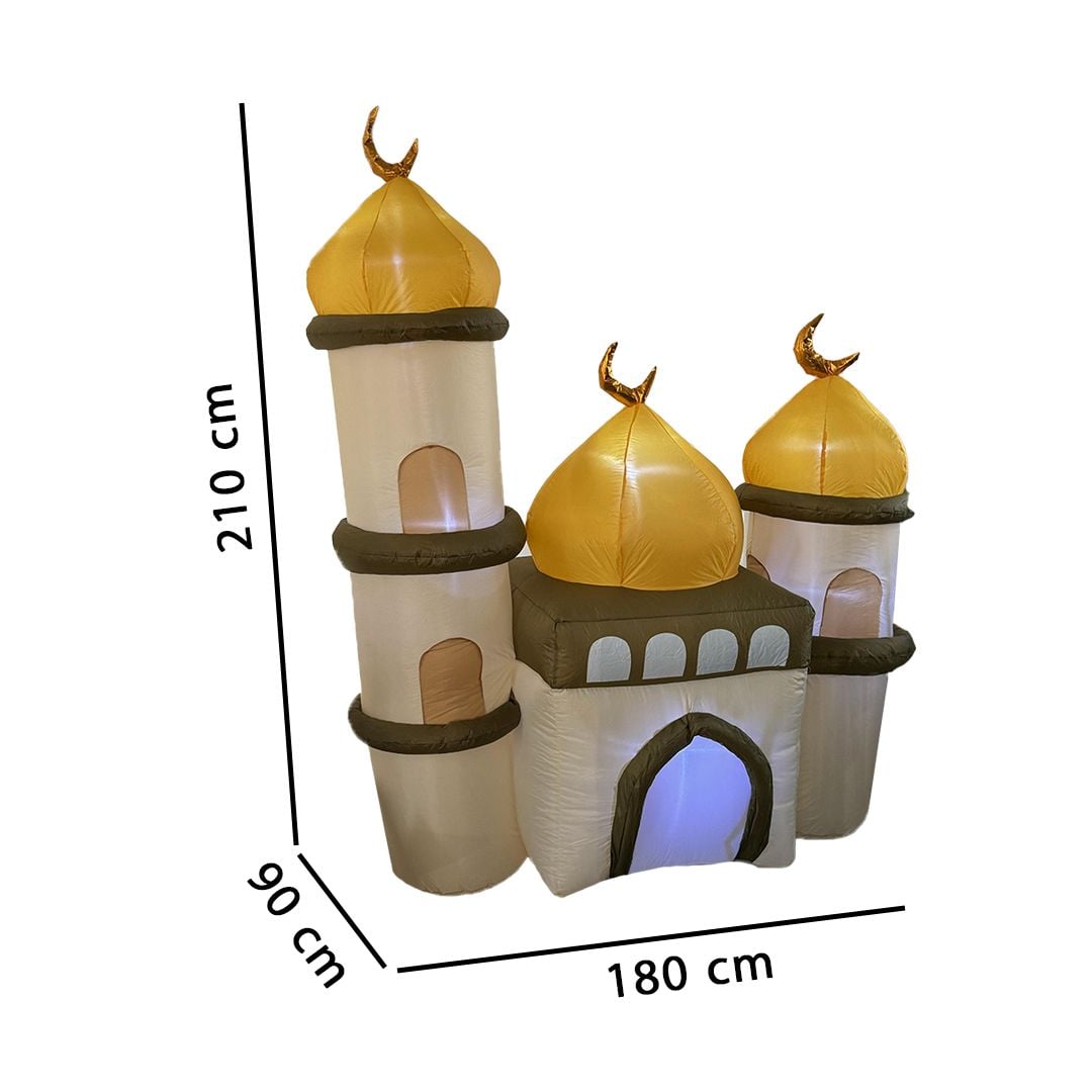 Mosque With Three Golden Inflatable Minarets product thumbnail 16