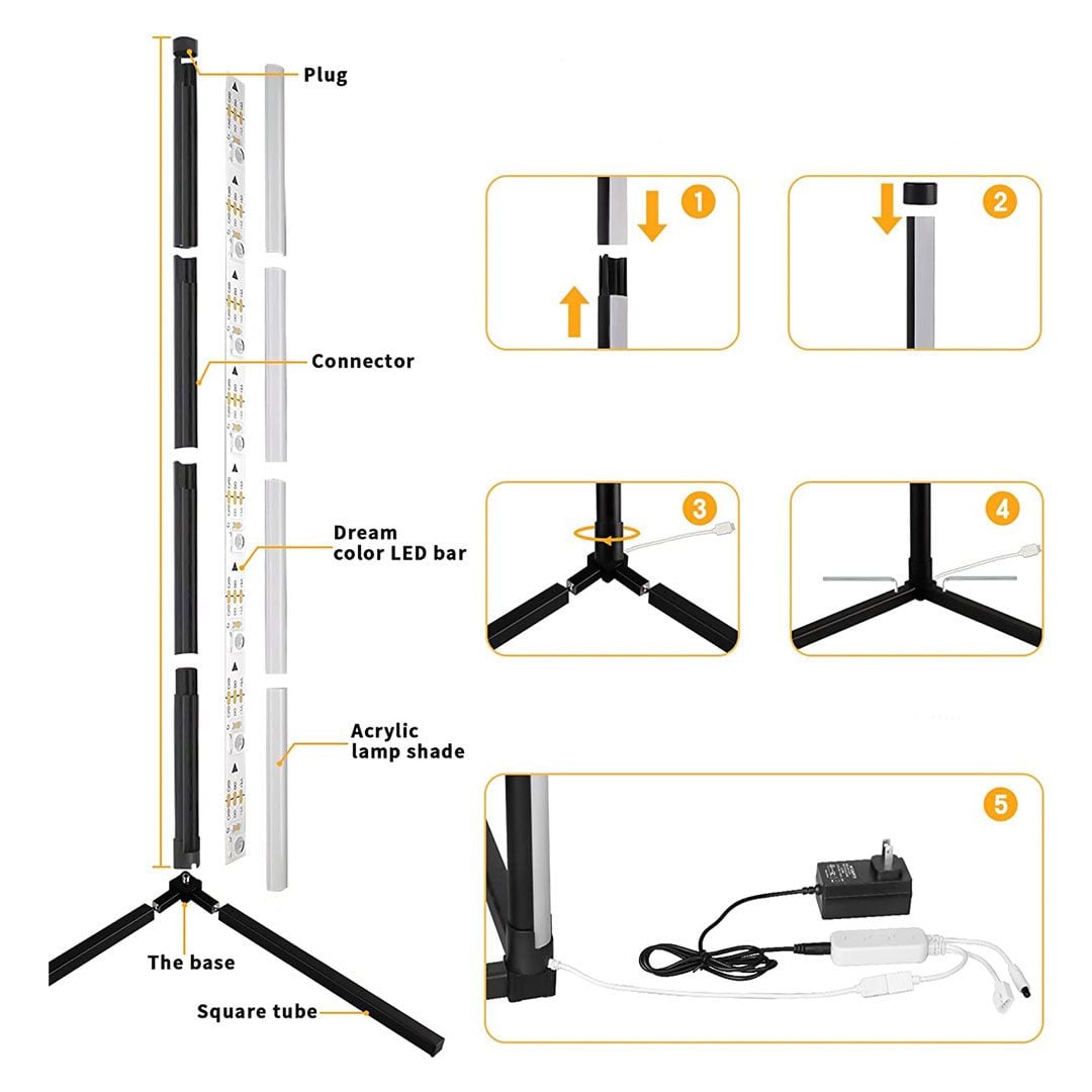 LED Corner Stand Multicolour product thumbnail 15