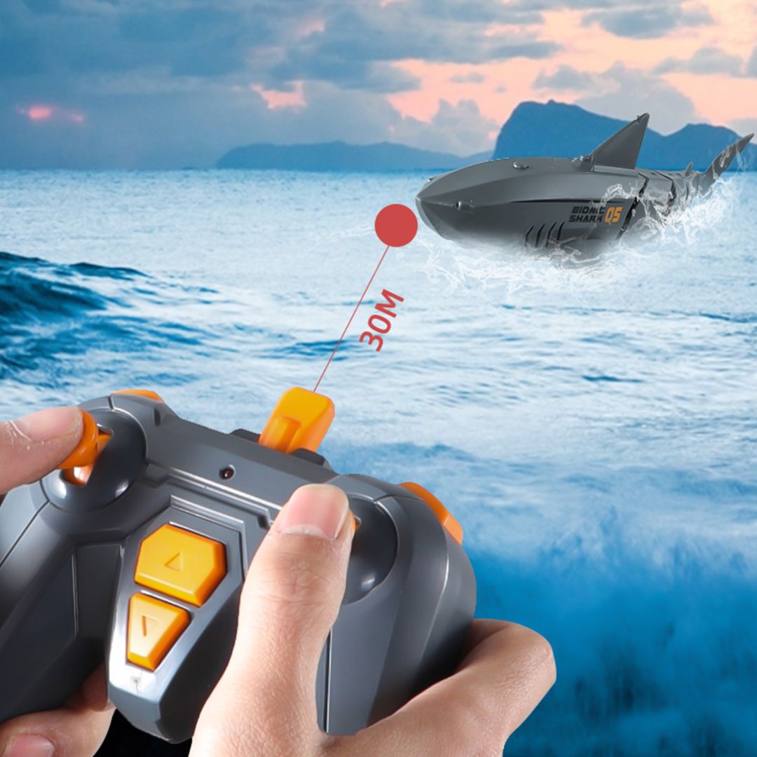 سمك القرش مع جهاز تحكم	 - 9