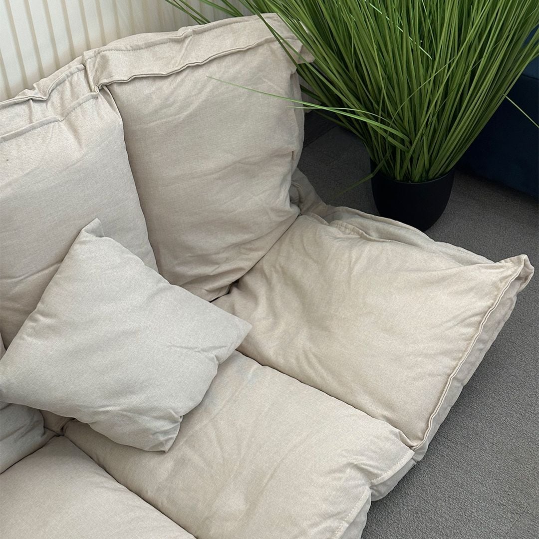 5 sections Relaxing Sofa Bed with Two Pillows product thumbnail 11