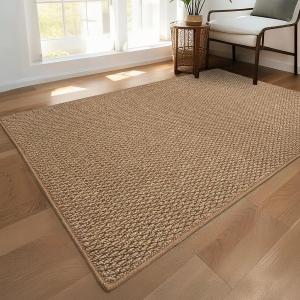 سجادة أرضية بخيوط مجدولة متناسقة - 4