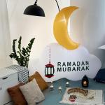 مُجسم الهلال مع غيمة - 2