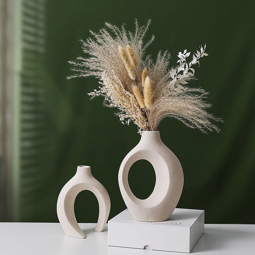 Ceramic Vase with Interlocking Design product thumbnail 8