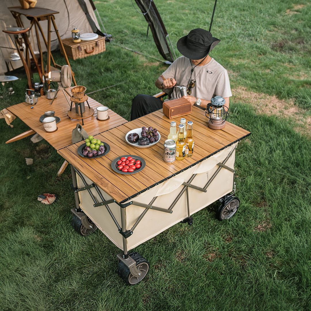 مقطورة تخييم رباعية قابلة للطي	 - 1