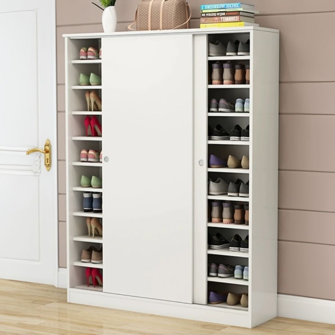Wooden Cabinet With Shoe Shelves product thumbnail 2