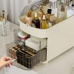 حافظة مكياج أنيقة مع غطاء شفاف - 7