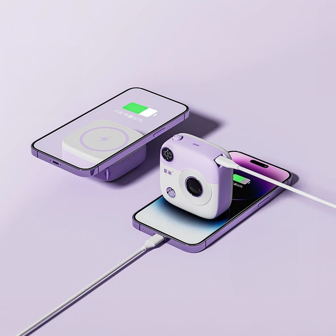 باور بنك لاسلكي مغناطيسي - 2