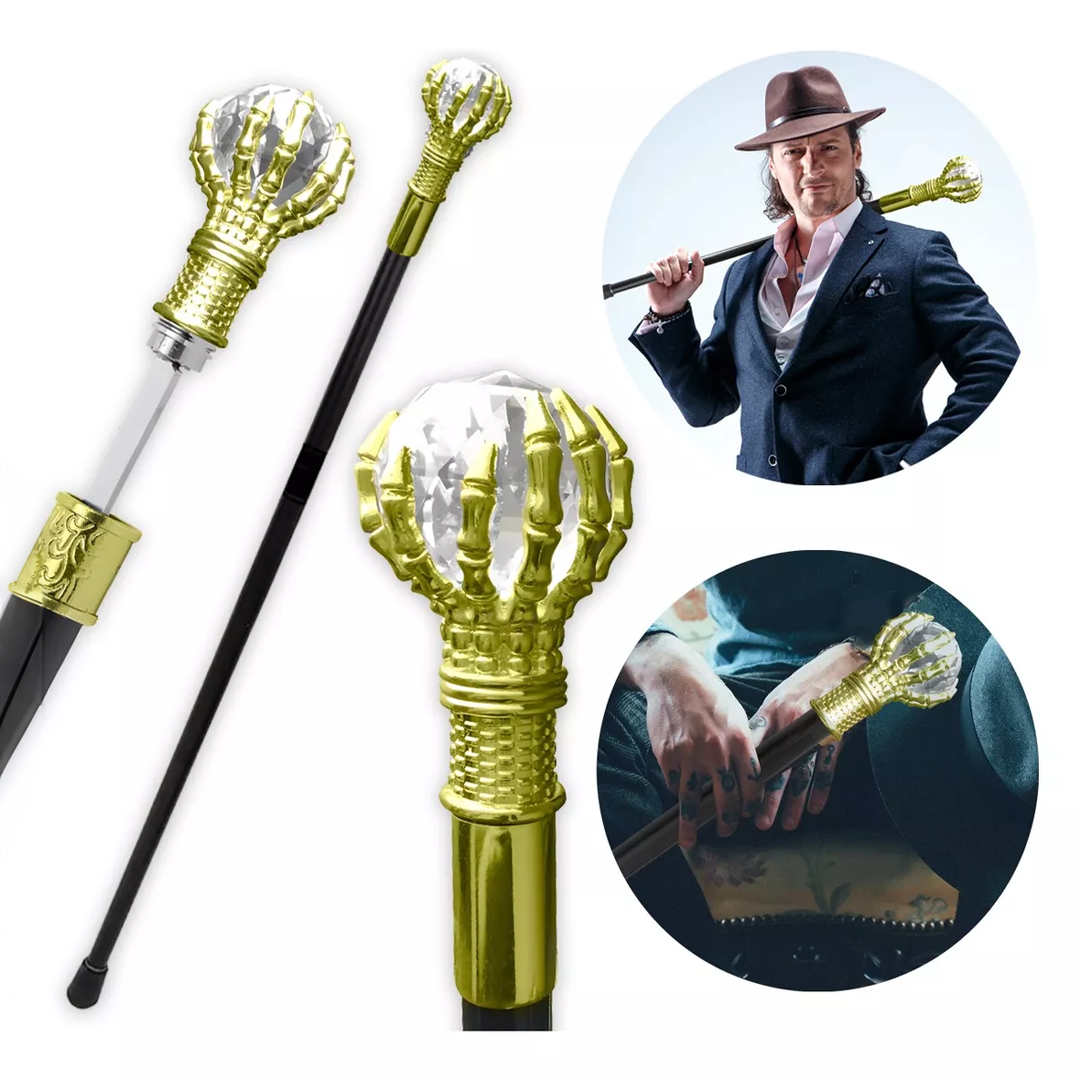 Walking Cane with Gold Handle product thumbnail 7