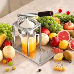 عصارة يدوية متينة من الستانلس ستيل - 1