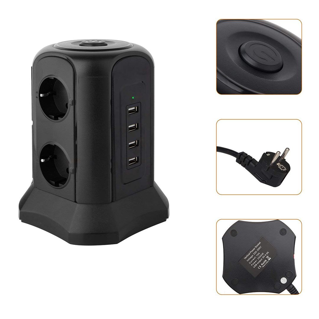 Multiple Power Socket with Wireless Charging B product thumbnail 9