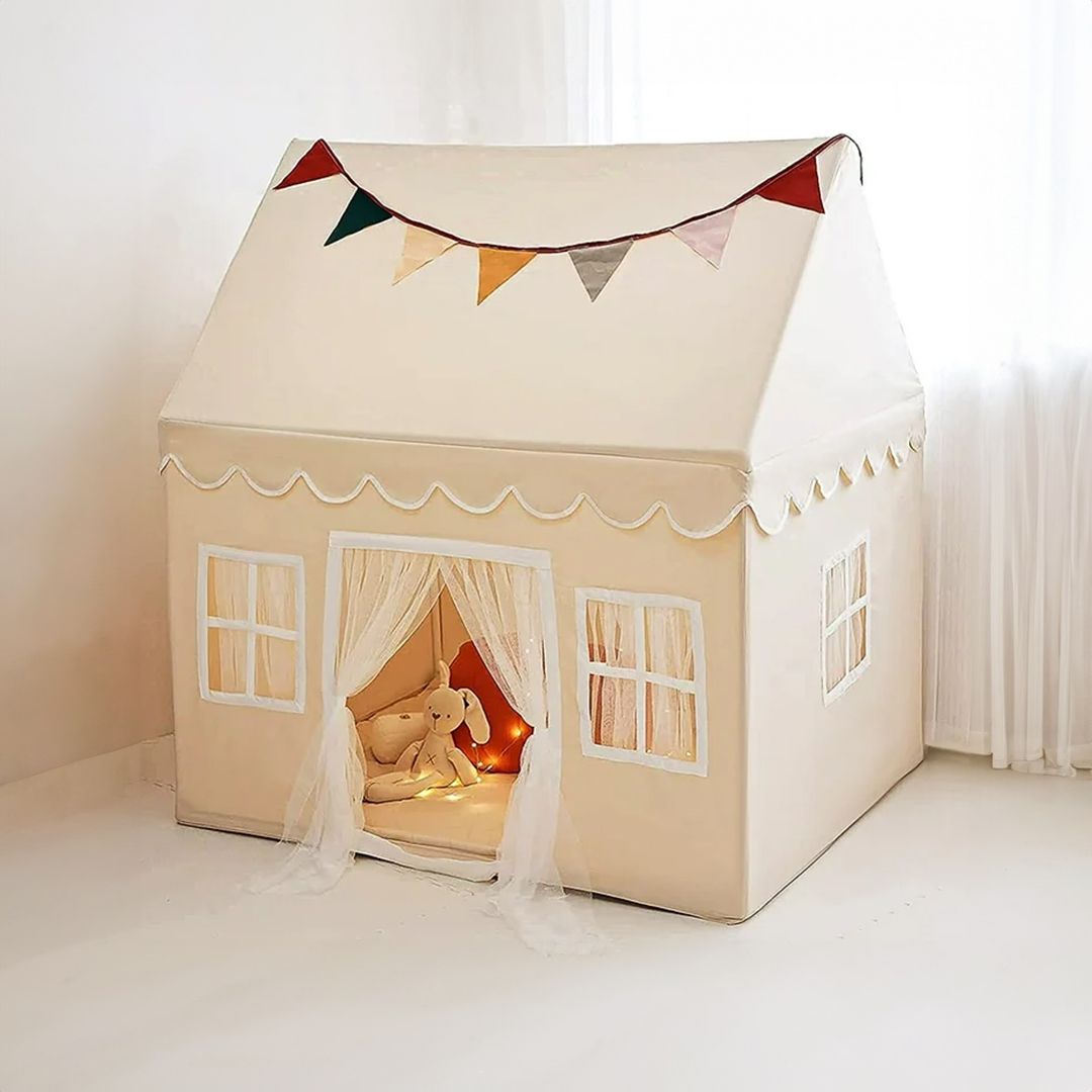 خيمة لعب للأطفال على شكل منزل - 15