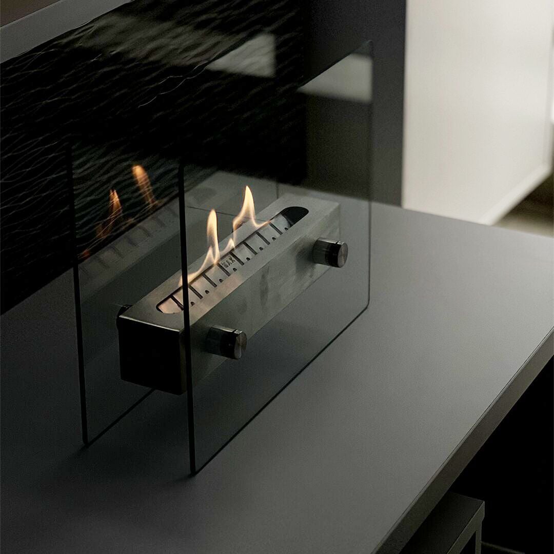 ديكور فاير بليس زجاجي - 3