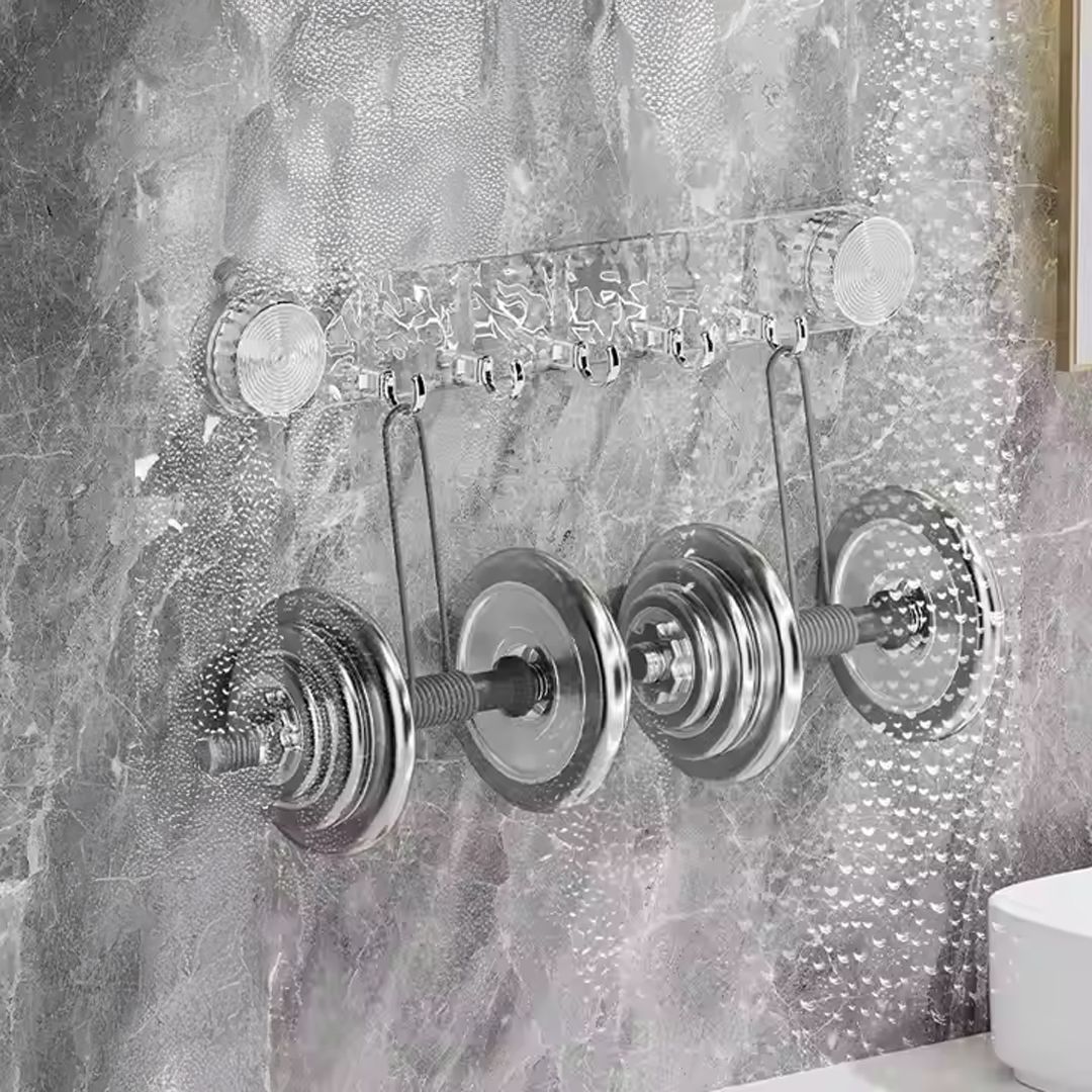 علاقة جدارية مع خطافات دوارة - 10