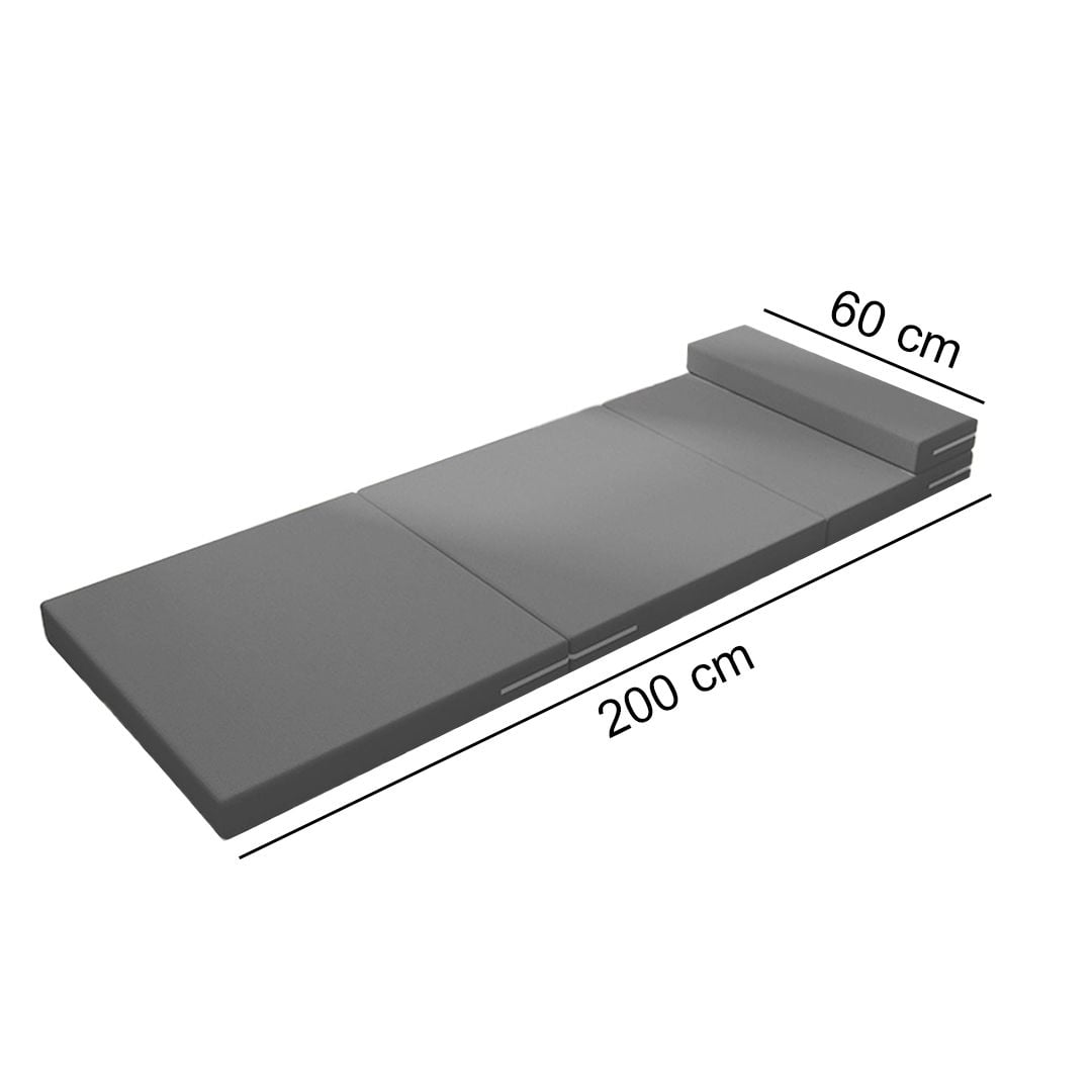 Folding sleeping mattress with built-in pillow product thumbnail 16