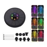 النافورة المُضيئة على الطاقة الشمسية - 18