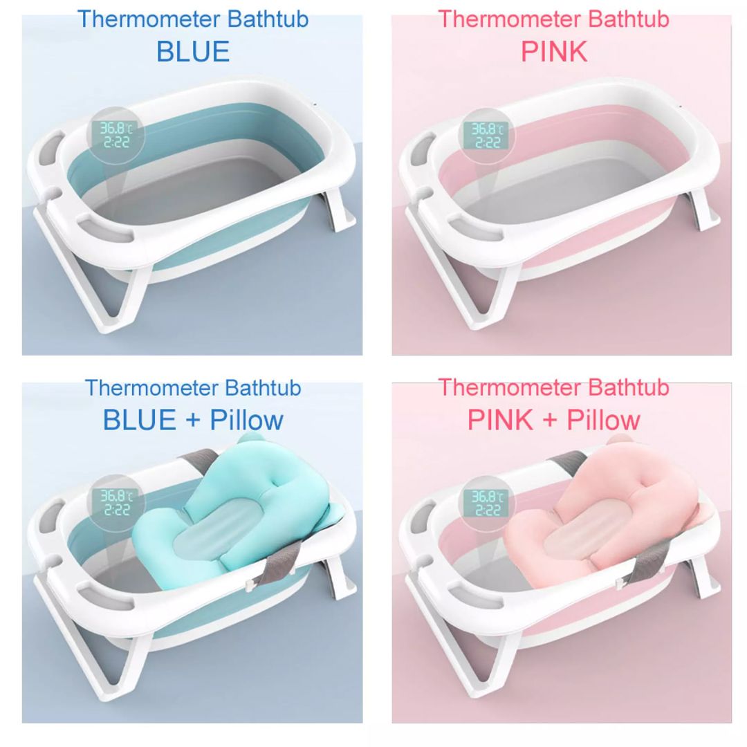 Baby Folding Bathtub with Thermometer product thumbnail 16