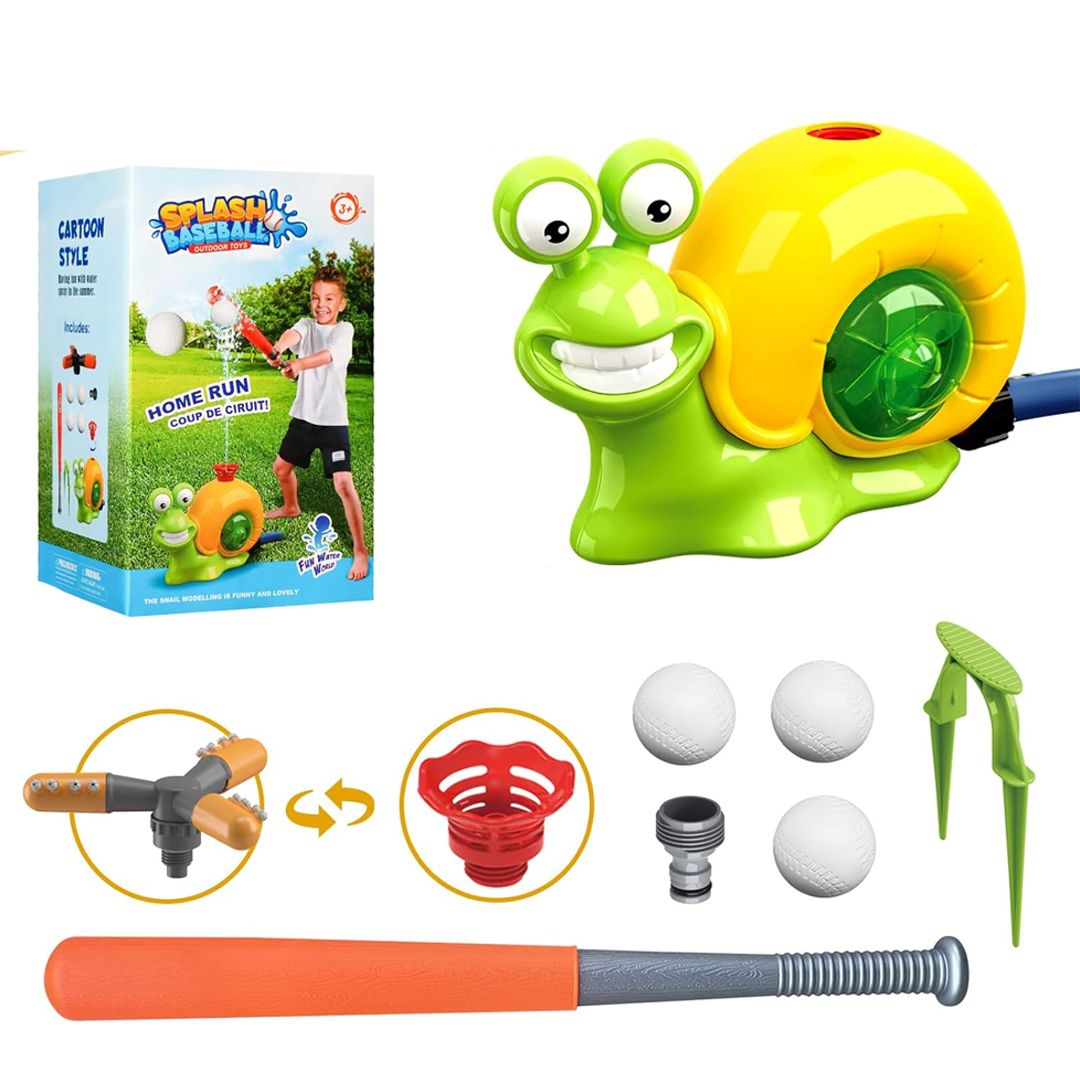 لعبة مرشات الحلزون وكرات البيسبول - 11