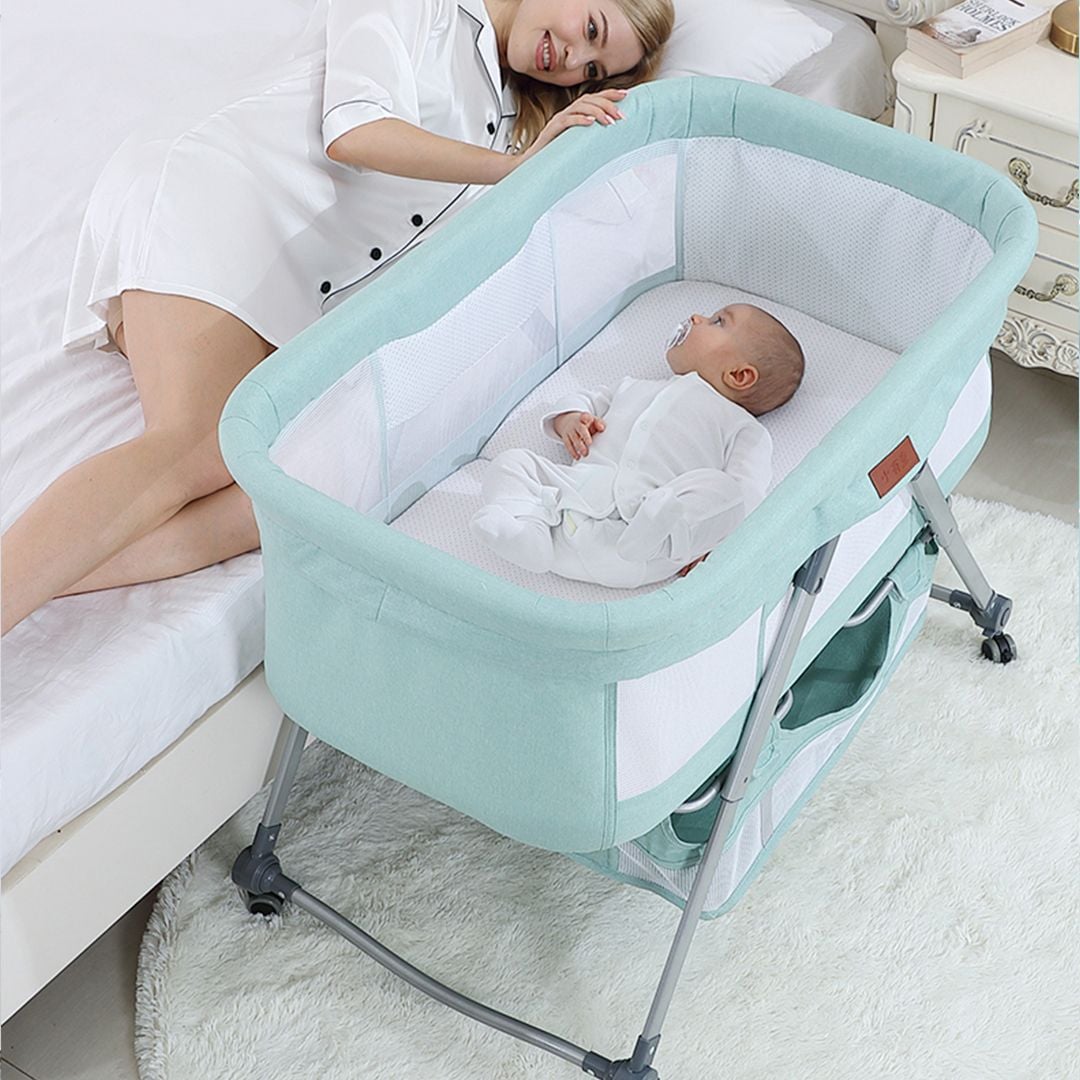 Multifunctional baby rocking bed product thumbnail 13