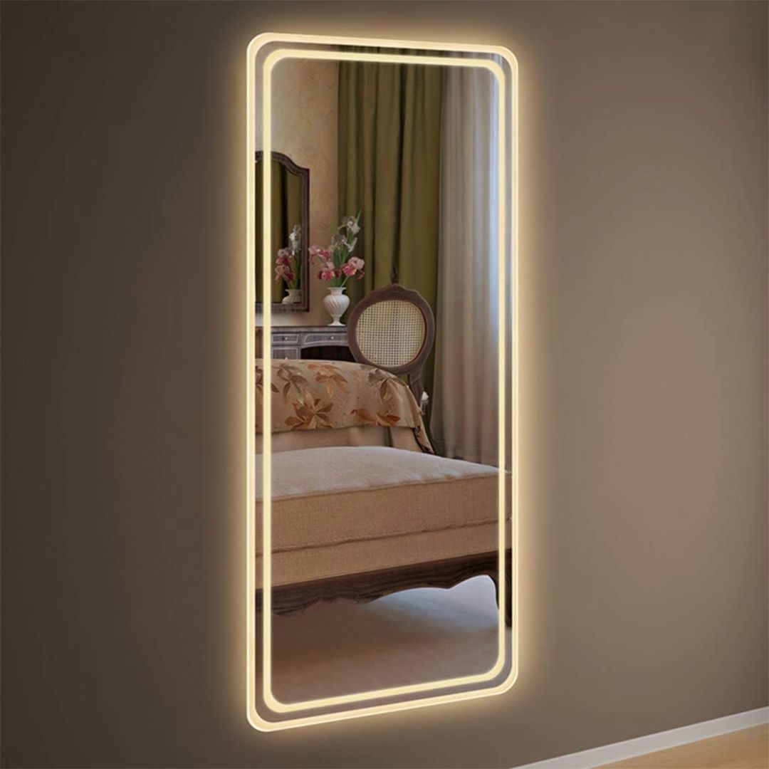 Hanging Mirror with Illuminated Frame product thumbnail 2