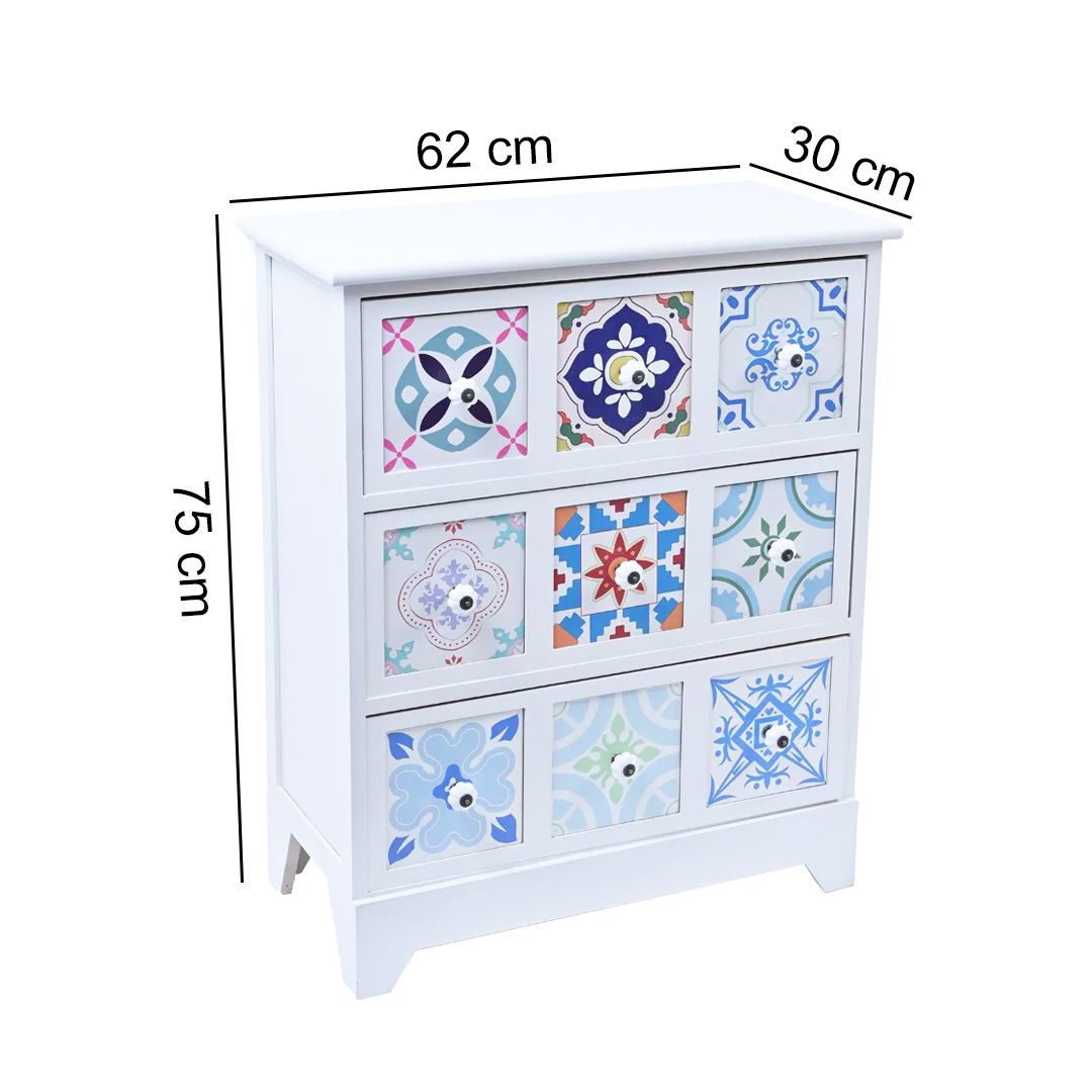 Mosaic Wooden Drawer Cabinet product thumbnail 15