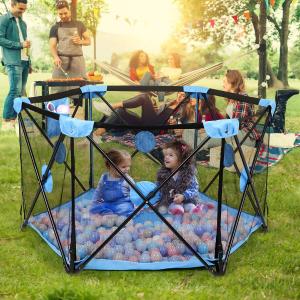 سياج قابل للفتح والتخزين بسهولة للأطفال