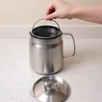 مقلاة زيت عميقة مع مصفاة - 10